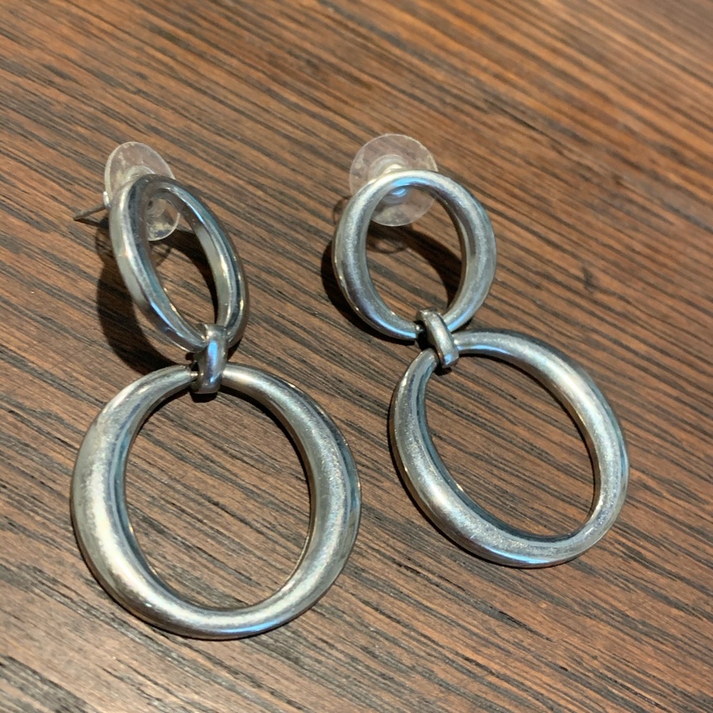 Silver Dangle Earrings